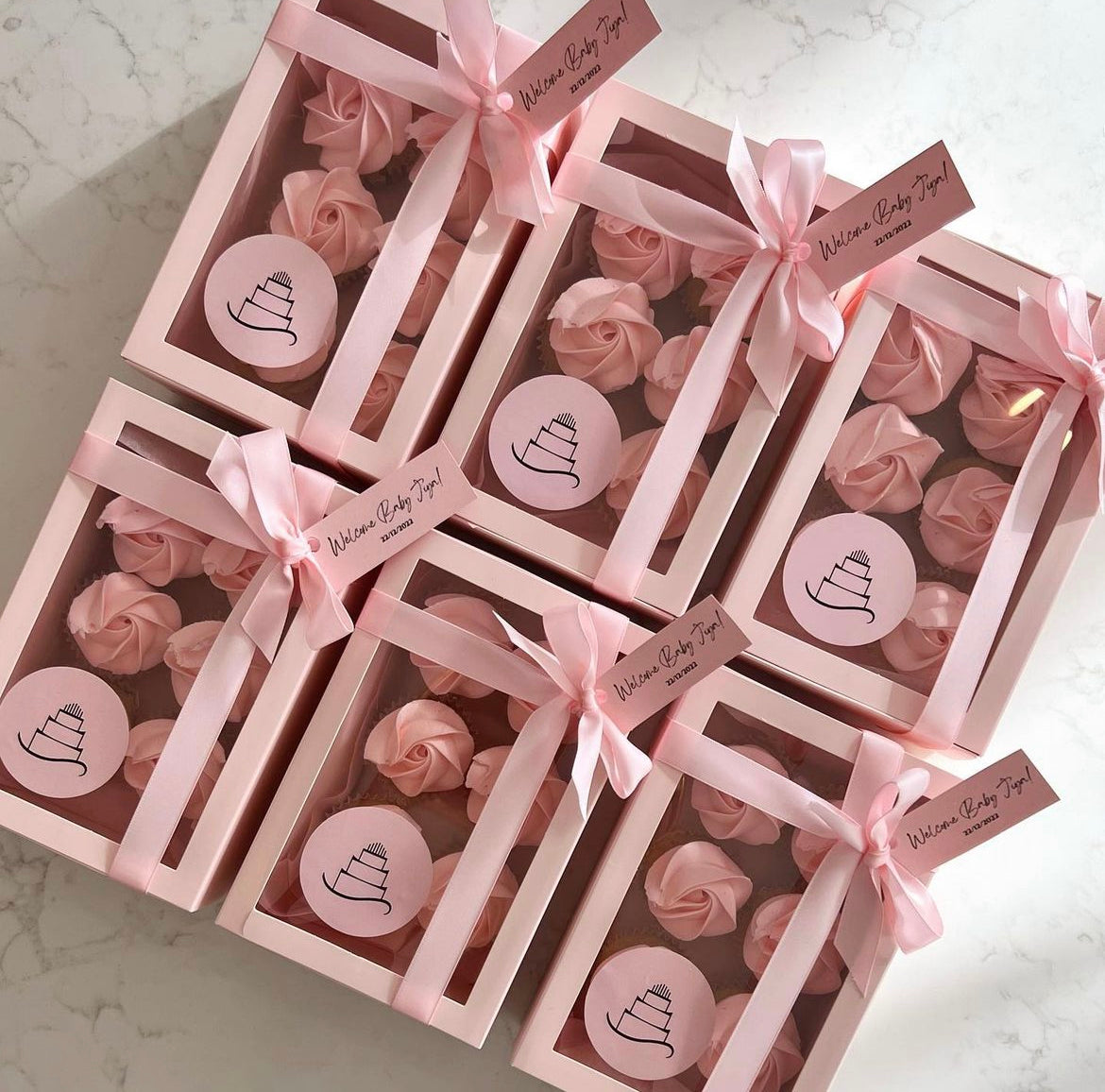 Mini Cupcake Gift Boxes Made By AKB