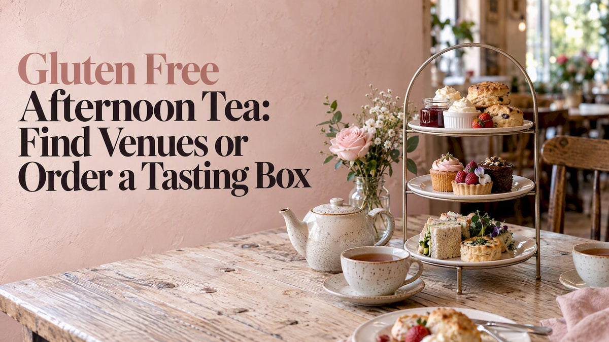 Afternoon tea spread in a welcoming café