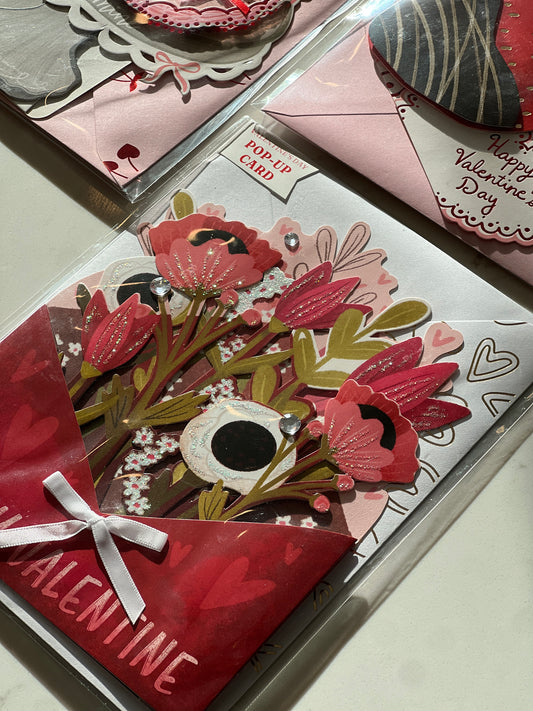 To My Valentine Pop-Up Card