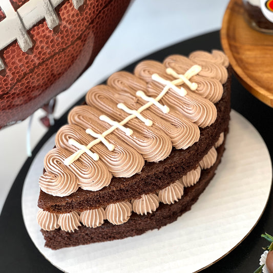Football Dollop Cake