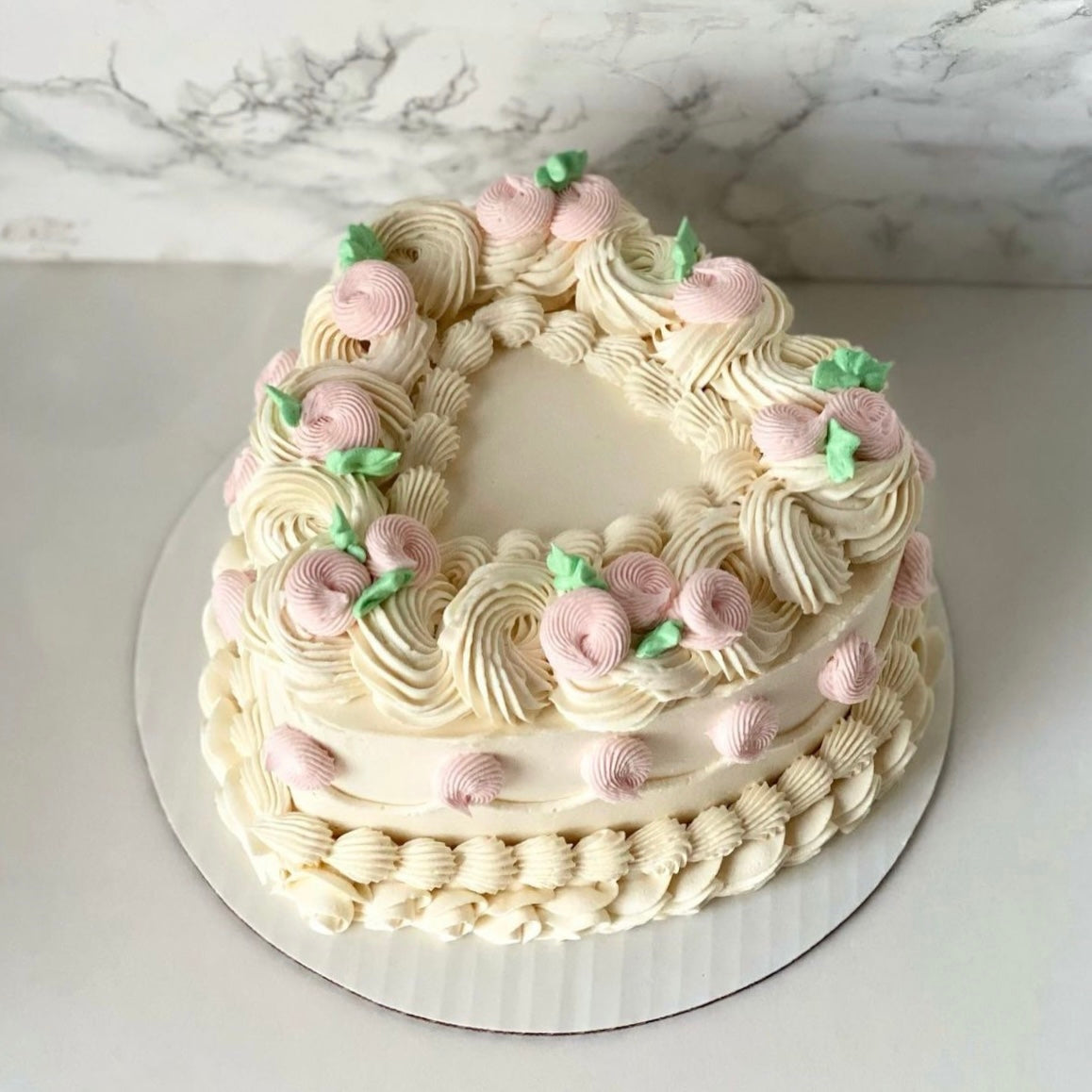Swirly Retro Heart